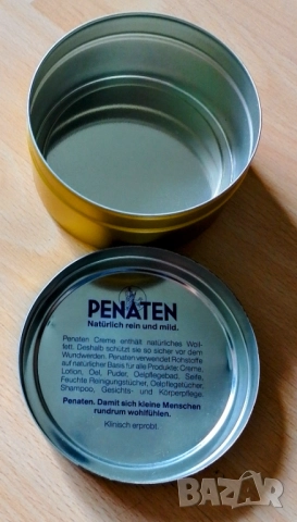Penaten-Creme Tin Can Empty 250 ml German Vintage, снимка 3 - Антикварни и старинни предмети - 52963512