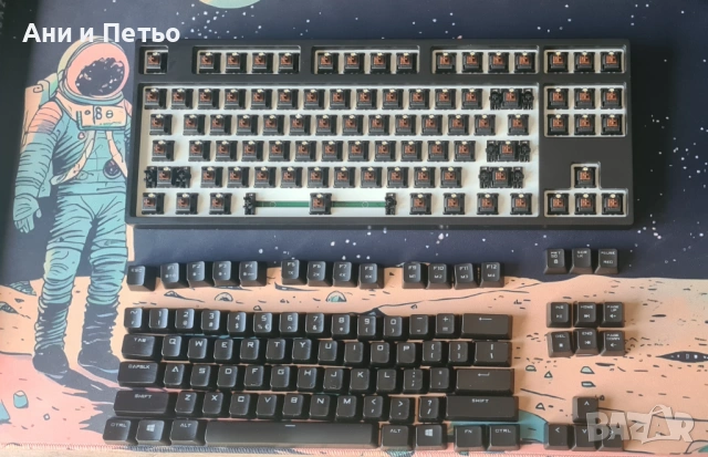 Полумеханична клавиатура CM Quick Fire RAPID-i, снимка 6 - Клавиатури и мишки - 54109418