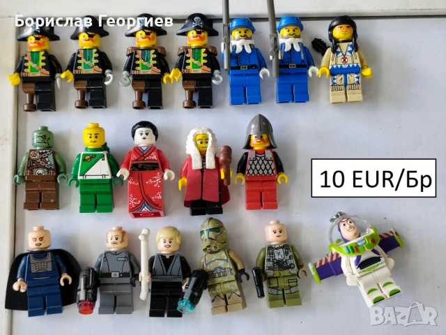 Оригинални лего минифигурки lego star wars /ninjago/ и други, снимка 10 - Образователни игри - 33848004