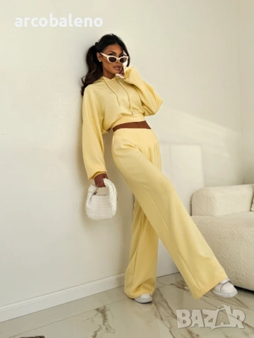 Елегантен дамски комплект от две части, 4цвята , снимка 12 - Комплекти - 53638761