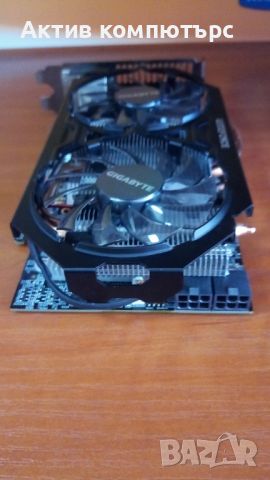 Видеокарта Gigabyte GeForce GTX660 WindForce 2X OC 3072MB GDDR5 192-bit 2xDVI DisplayPort HDMI, снимка 2 - Видеокарти - 45749192