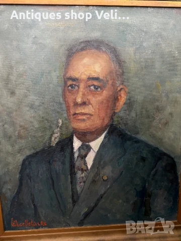 Картина с рамка/портрет/платно №7245 , снимка 2 - Антикварни и старинни предмети - 51118982