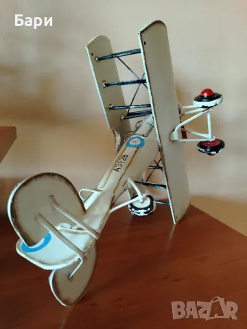 МЕТАЛЕН МОДЕЛ НА БРИТАНСКИ САМОЛЕТ ОТ ВТОРАТА СВЕТОВНА ВОЙНА, снимка 8 - Колекции - 50331905