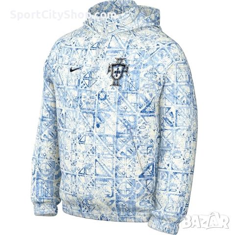 Мъжки Суитшърт Nike Portugal Half Zip Euro 2024 FJ7510-133, снимка 1 - Суичъри - 46728960