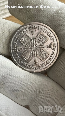 Сребърна монета 2 шилинга (флорин)  1935