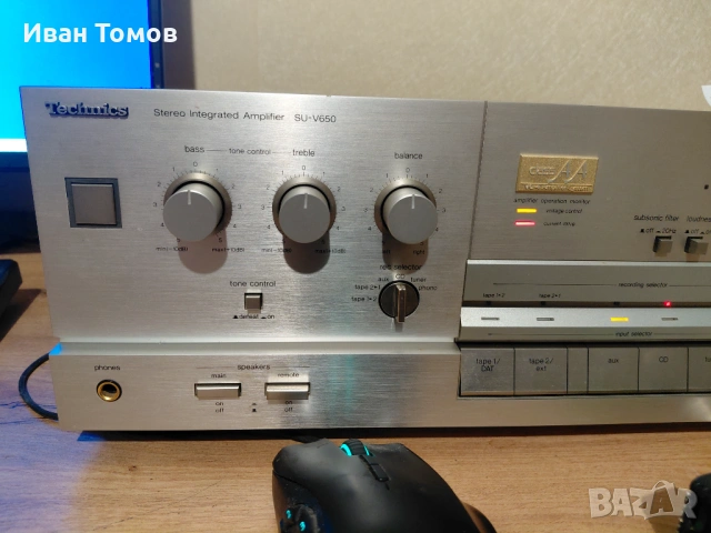 Technics SU-V650, снимка 3 - Ресийвъри, усилватели, смесителни пултове - 53983029