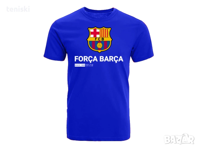 Футболни тениски Barcelona Барселона Мъжки и детски, снимка 6 - Тениски - 38577417