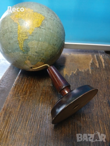 Стар български глобус., снимка 5 - Антикварни и старинни предмети - 53747058