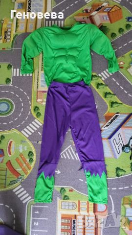 Карнавален костюм с Hulk