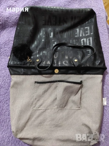 Нова чанта с помпон Steve Madden, снимка 7 - Чанти - 51110218