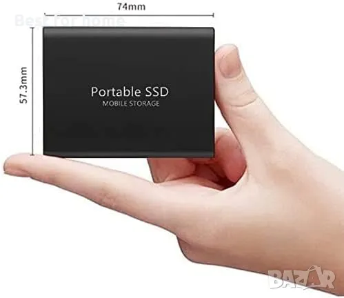 Външен диск 14TB SSD външен твърд диск USB-C USB 3.1, снимка 6 - Твърди дискове - 50137828