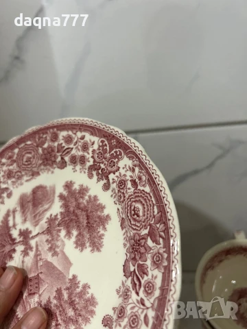 6 чинии за предястие и чаши Villeroy and Boch, снимка 7 - Антикварни и старинни предмети - 51147010