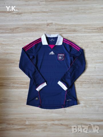 Оригинална мъжка тениска с дълъг ръкав Adidas Climacool x F.C. Olympique Lyon / Season 11-12 (Away), снимка 1 - Тениски - 45092821