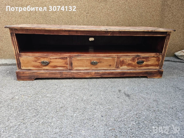 Аудио шкаф в стил Рустик , снимка 4 - Шкафове - 53569761