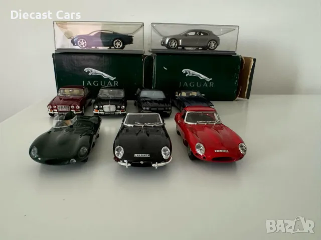 Jaguar, Brumm, AutoArt, Vanguard, Detail Cars, Box Models , снимка 1 - Колекции - 46847056