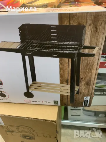 Скара на Дървени Въглища / 85,5х41х78см. / Градинско Барбекю, снимка 7 - Барбекюта - 49841543