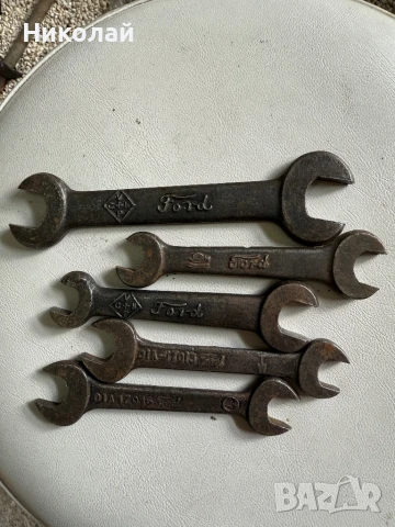 Стари гаечни ключета - Форд , снимка 2 - Части - 51264235