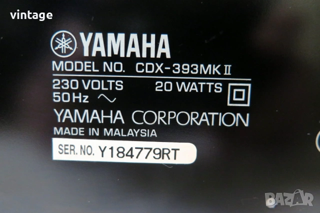 Yamaha CDX-393MKII, снимка 8 - Други - 53924877
