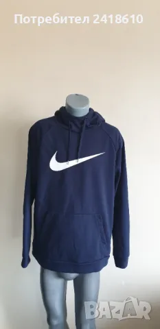 Nike Swoosh Hoodie Mens Size M / L  ОРИГИНАЛ! Мъжки Суитшърт!, снимка 1 - Спортни дрехи, екипи - 49213583