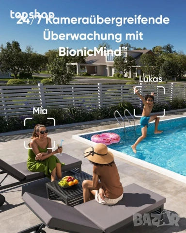 Нова eufy Security eufyCam E330 (Professional) – 4K Камера с 24/7 запис и AI , снимка 4 - Други - 53597424