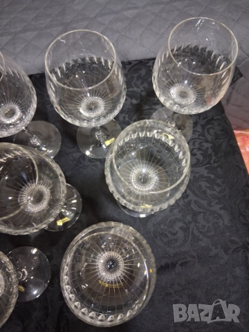 Комплект 12 чаши немски кристал WMF, снимка 2 - Антикварни и старинни предмети - 51937744
