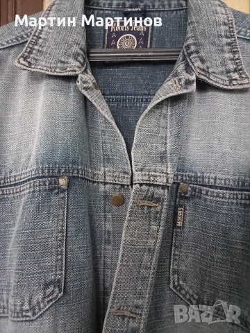 Ново Мъжко Дънково Яке MOORIS, снимка 2 - Якета - 53811119