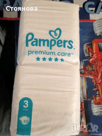 Pampers premium care 3 , снимка 2 - Пелени, памперси - 46037175