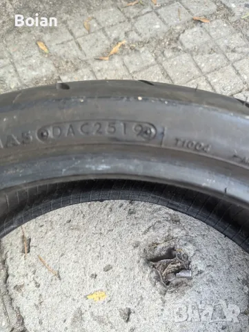 гума Bridgestone 180/55/ZR17, снимка 3 - Части - 47059594