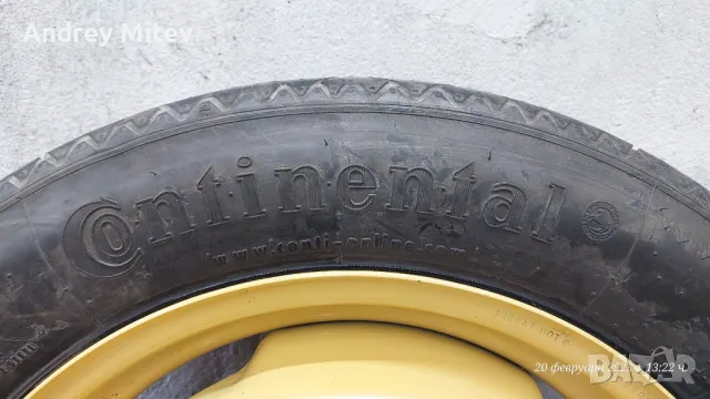 Патерица Honda 135/90r17 - 5×114.3 с Калъф, снимка 3 - Гуми и джанти - 48761616