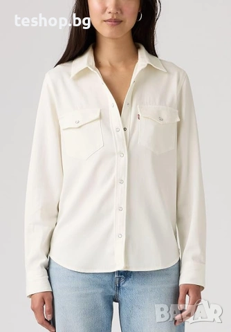 Дамска риза на Levi’s размер S, снимка 5 - Ризи - 53490095