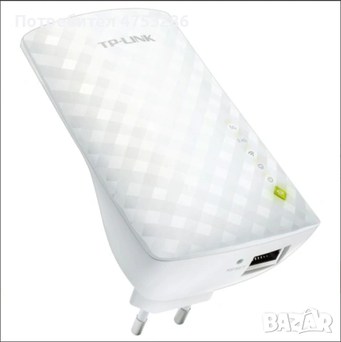 УДЪЛЖИТЕЛ НА ОБХВАТ TP-LINK AC750 RE200, снимка 2 - Рутери - 53696632