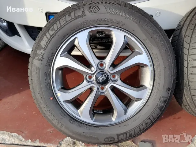 оригинални джанти 15" 4х100 Hyundai i20, снимка 5 - Гуми и джанти - 48271070