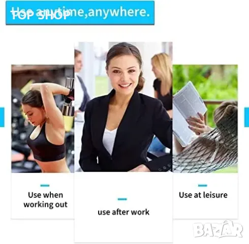 Нов EMS мускулен стимулатор 8 режима, 18 интензитета за тренировка спорт, снимка 7 - Фитнес уреди - 50016040