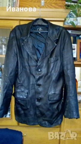 Елегантно сако от естествена кожа, снимка 2 - Сака - 53806620