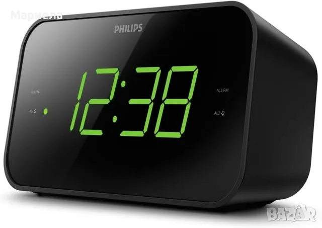 Радио Philips / Радио Будилник / Радиочасовник Philips с Голям Дисплей, снимка 8 - Радиокасетофони, транзистори - 49310770