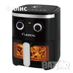 Фритюрник с горещ въздух LEXICAL LAF-3021 AirFryer 4,5l, снимка 1 - Фритюрници - 45906083