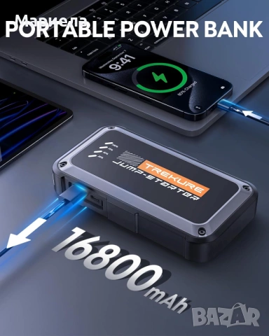 12V захранващ блок за автомобилен акумулатор, снимка 2 - Аксесоари и консумативи - 54028931