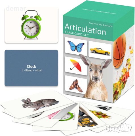 Артикулационни флаш карти, логопедични материали за деца, подходящи за аутизъм, снимка 1 - Образователни игри - 46433687