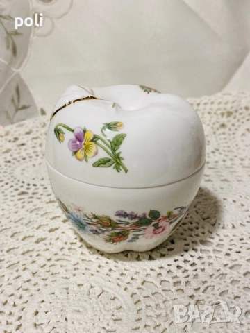 порцеланова захарница , снимка 1