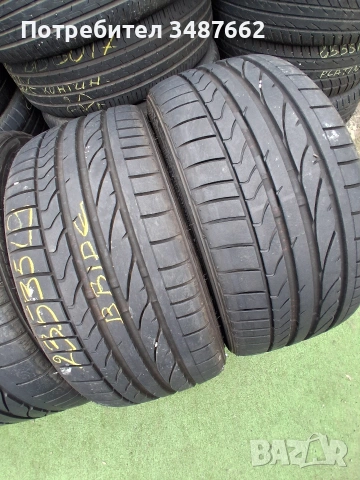 19цола спорт пакет 295 30 и 235 35 19 Bridgestone 4броя летни , снимка 2 - Гуми и джанти - 54150169