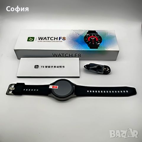 Спортен смарт часовник Watch F8,пълен сензорен екран,спорт,фитнес, силикон Bluetooth, снимка 5 - Смарт часовници - 45508095