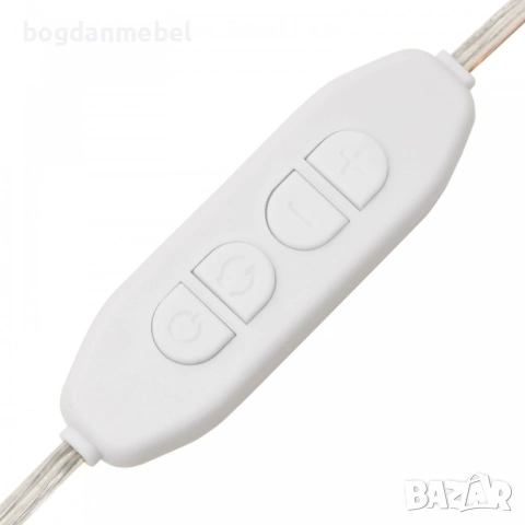 Sonata H Тоалетка с Огледало и LED Светлини, снимка 3 - Тоалетки - 53944783