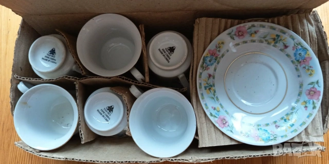 Сервиз за късо кафе, неупотребяван, снимка 5 - Сервизи - 53391269