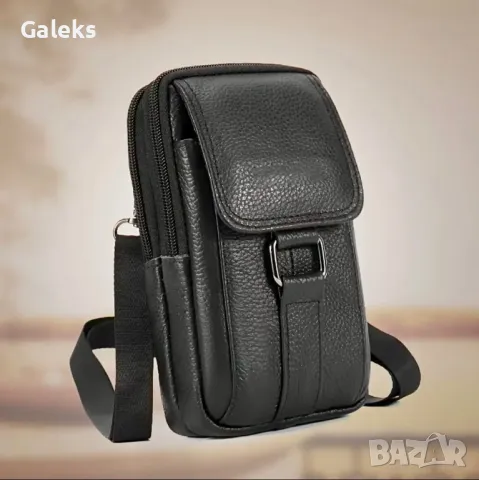 Мъжка практична пътна чанта /Удобна от черен оксфордски плат!, снимка 7 - Чанти - 50222758