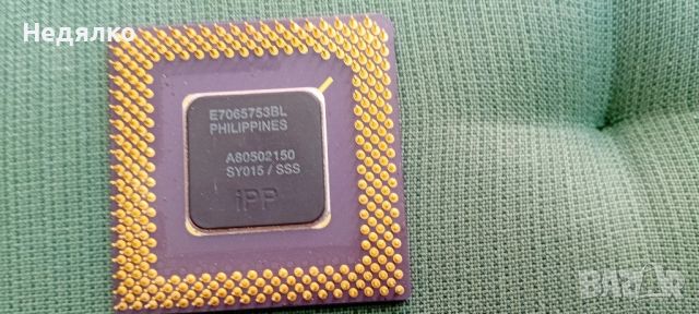 Винтидж керамичен процесор Intel Pentium,1992г, снимка 4 - Процесори - 45470985