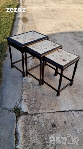 Масички с плочки-3бр., снимка 2 - Маси - 51804680