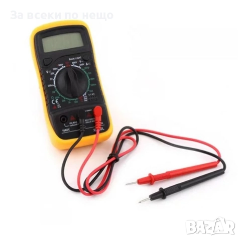 Дигитален мултиметър DT830L  262 – Универсален измервателен уред, снимка 6 - Друга електроника - 52331953