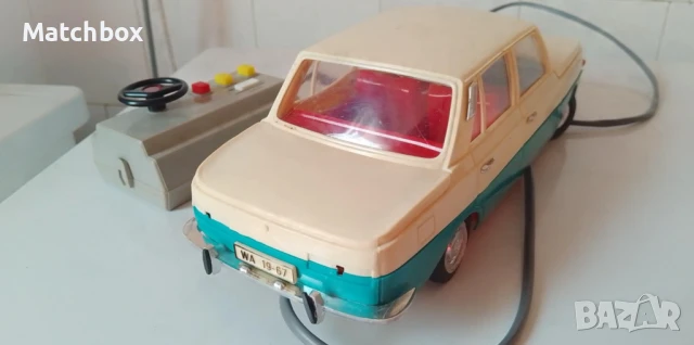 Стара играчка WARTBURG 353 DDR GDR PIKO ANKER 1/15, снимка 6 - Колекции - 50927447