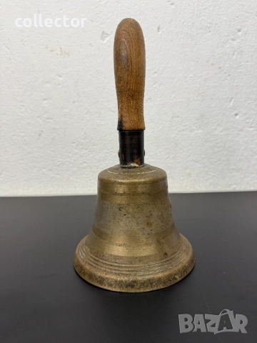Голяма ръчна палубна камбана / звънец. №7789, снимка 3 - Антикварни и старинни предмети - 52926590