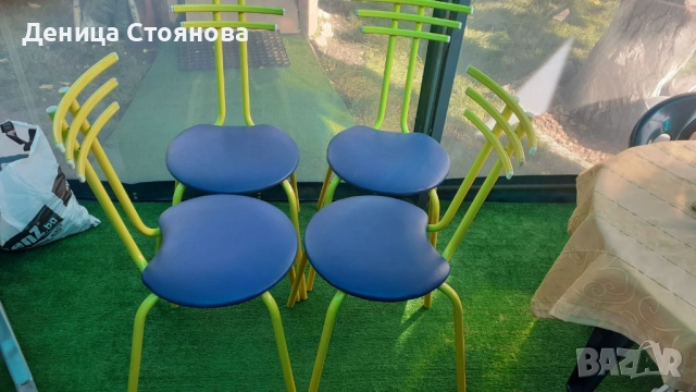 Комплект столове + бар стол , снимка 4 - Столове - 52216249